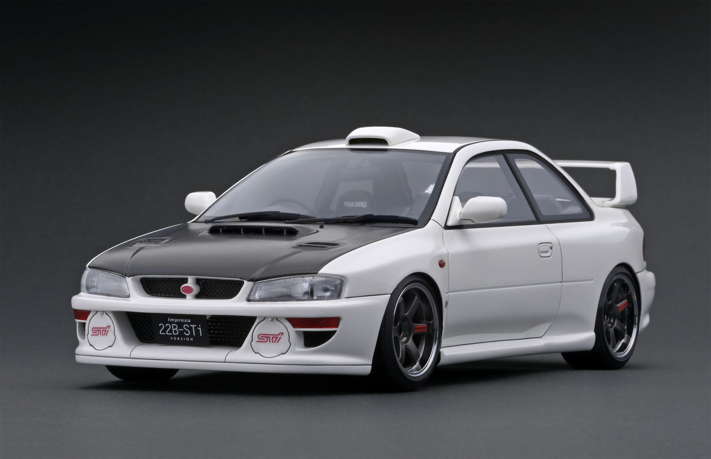 IG1639 SUBARU Impreza 22B-STi Version (GC8改)  White