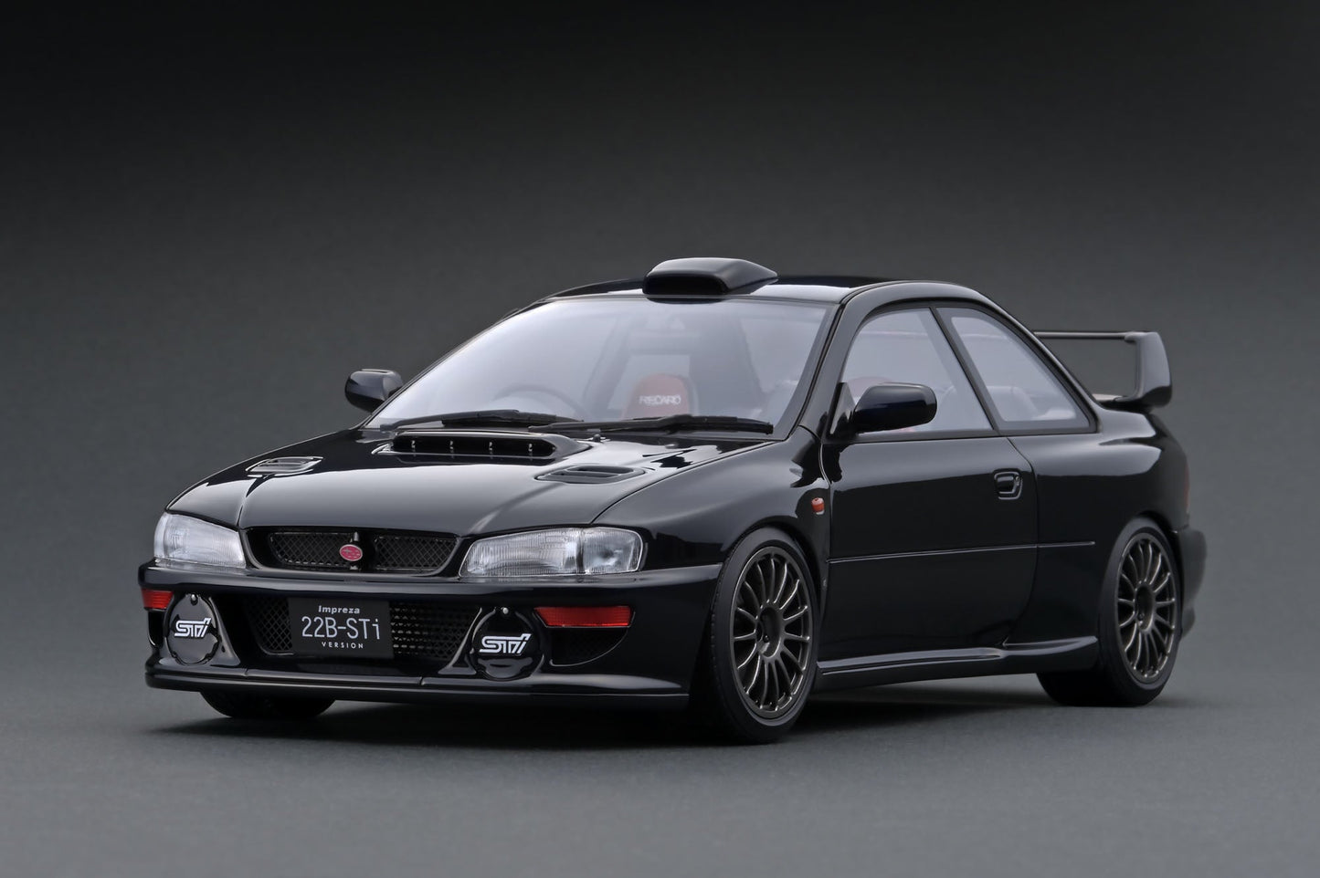 IG1640 SUBARU Impreza 22B-STi Version GC8改  Black