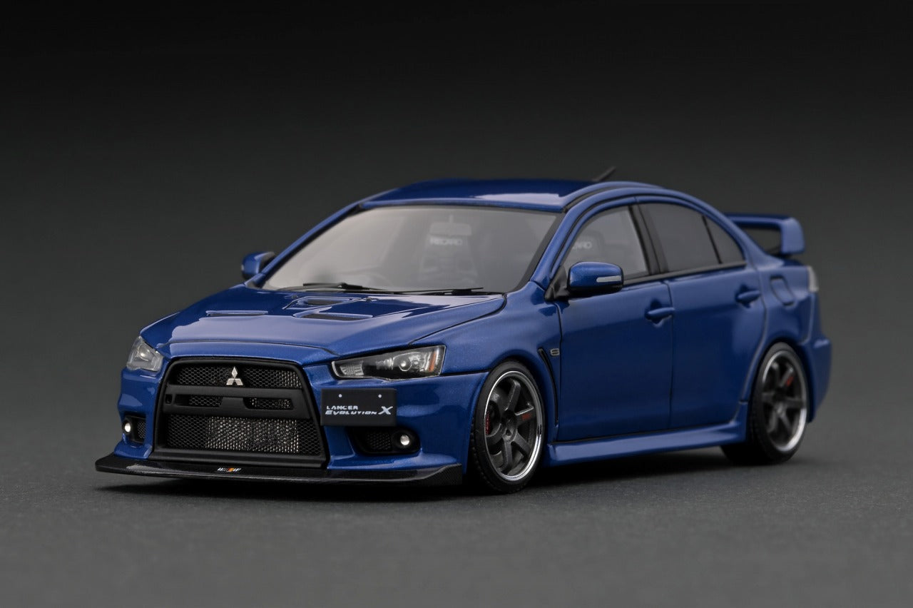 IG2571  Mitsubishi Lancer Evolution X (CZ4A)   Blue Metallic