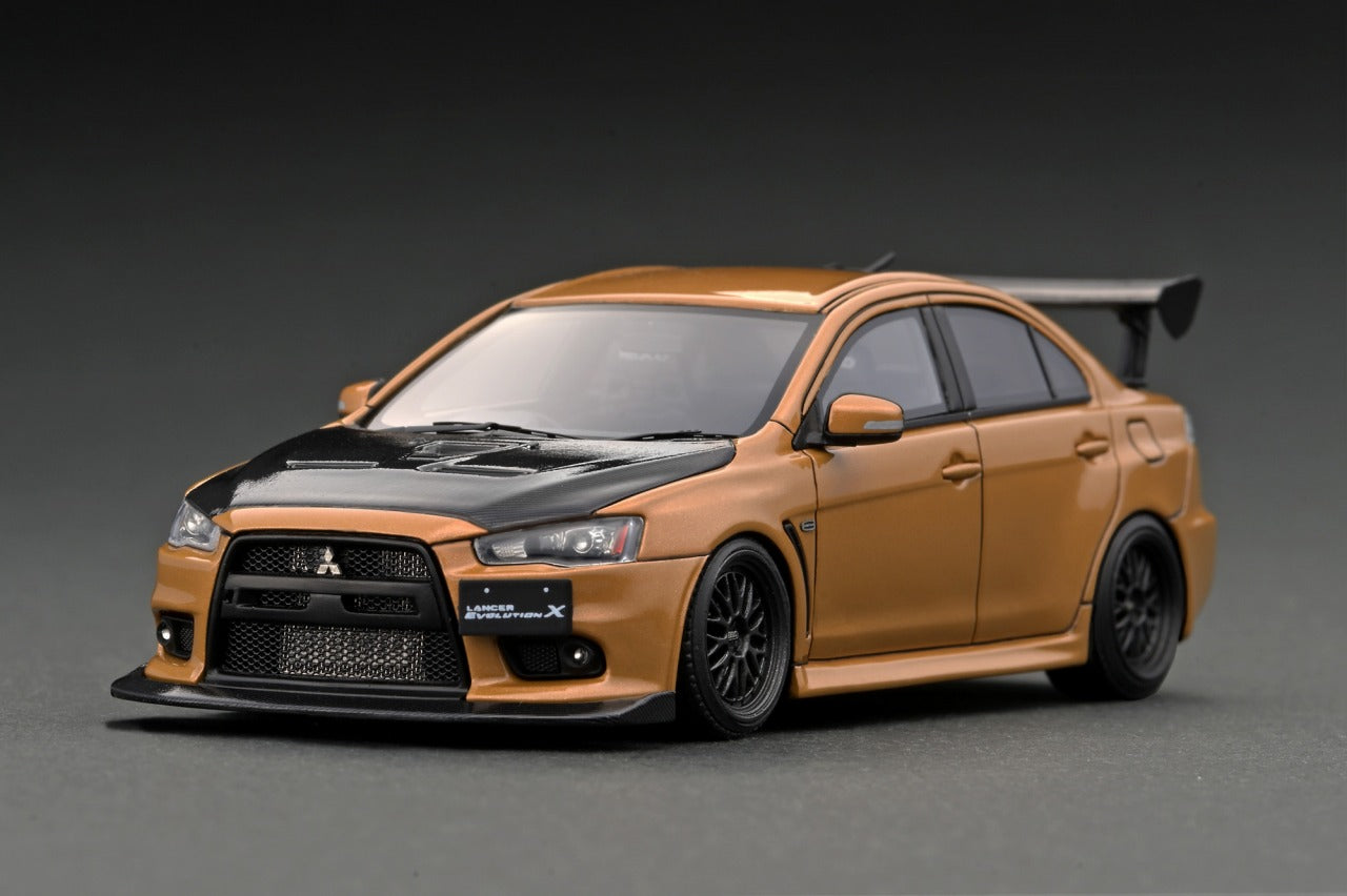 IG2737 Mitsubishi Lancer Evolution X (CZ4A) Gold --- PREORDER (delivery in end Nov 2023)