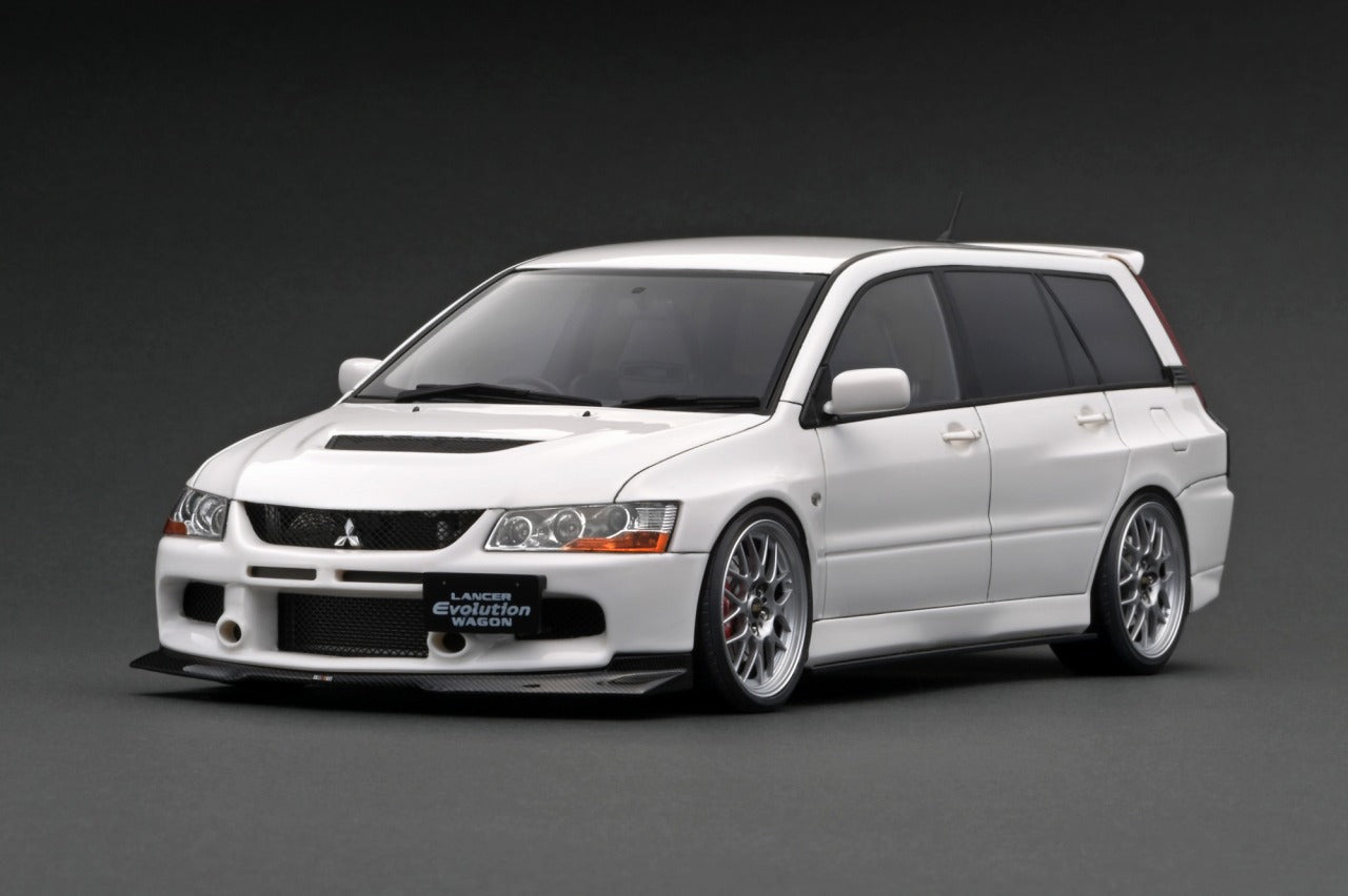 IG2768 Mitsubishi Lancer Evolution Wagon (CT9W)  White --- PREORDER (delivery in Jan-Mar 2024)