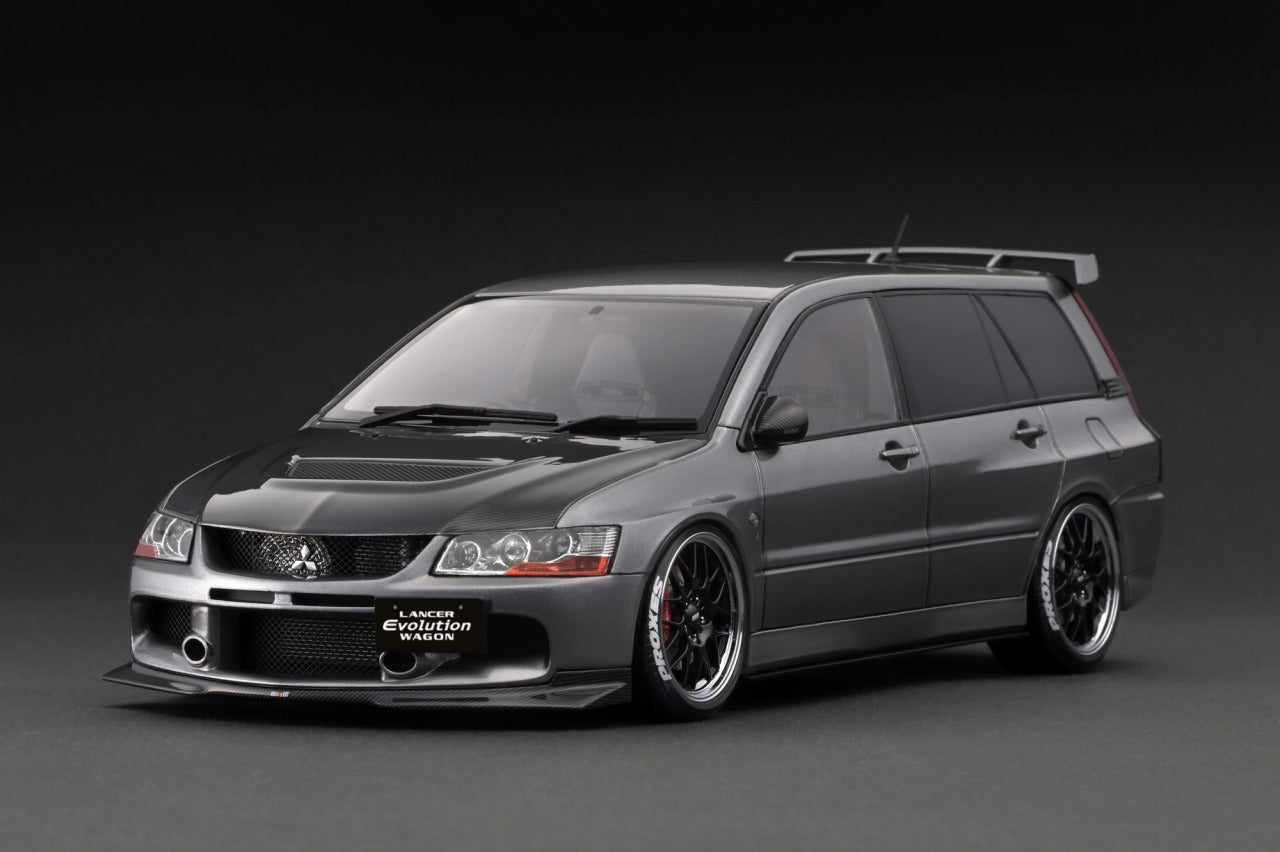 IG2774 Mitsubishi Lancer Evolution Wagon (CT9W) Gun Metallic --- PREORDER (delivery in Feb-Apr 2024)