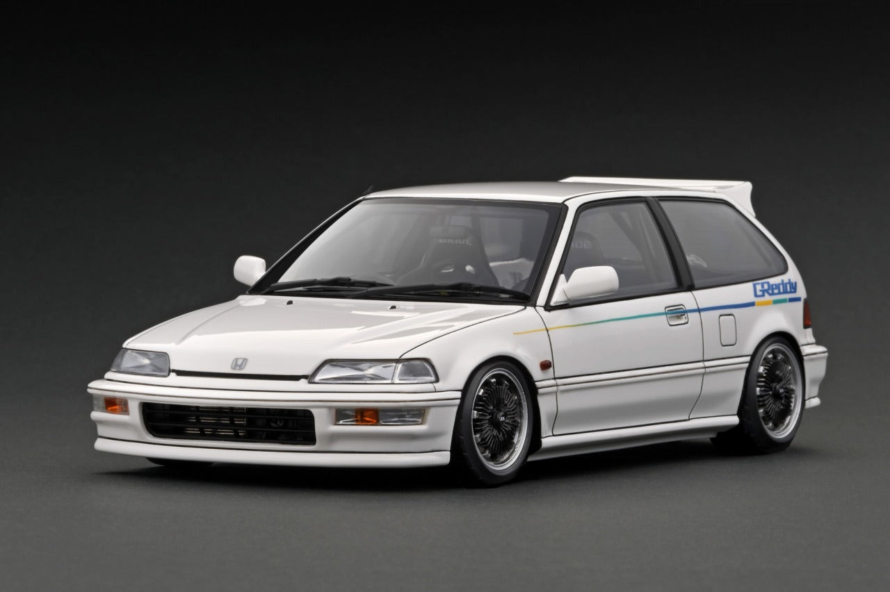 IG3122 Honda CIVIC (EF9) SiR White --- PREORDER (delivery in Apr-May 2024)