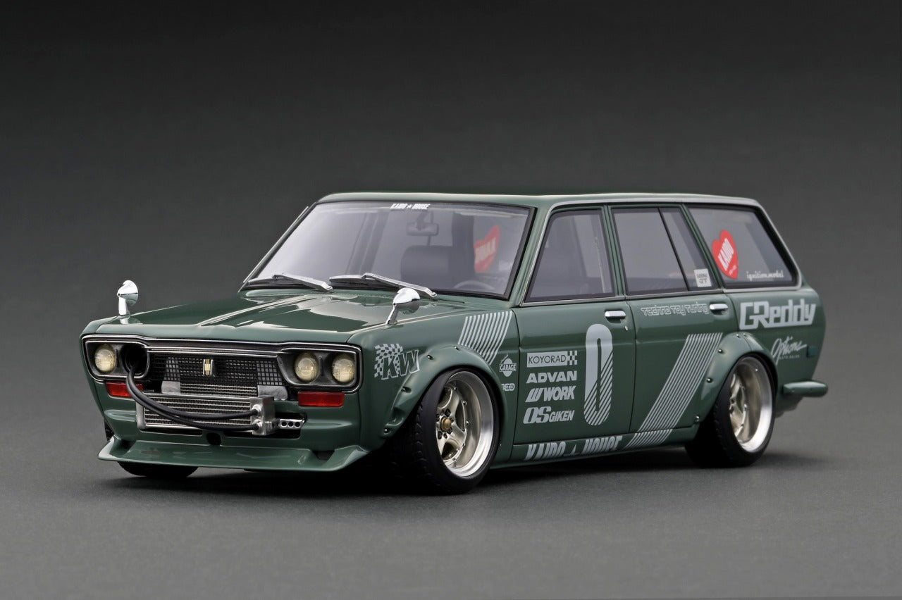 IG3147 Datsun Bluebird (510) Wagon Green