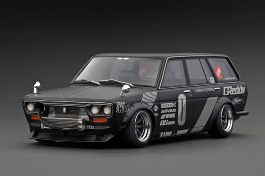 IG3150 Datsun Bluebird (510) Wagon Matte Black