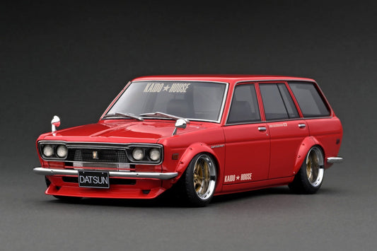 IG3152 Datsun Bluebird (510) Wagon Red