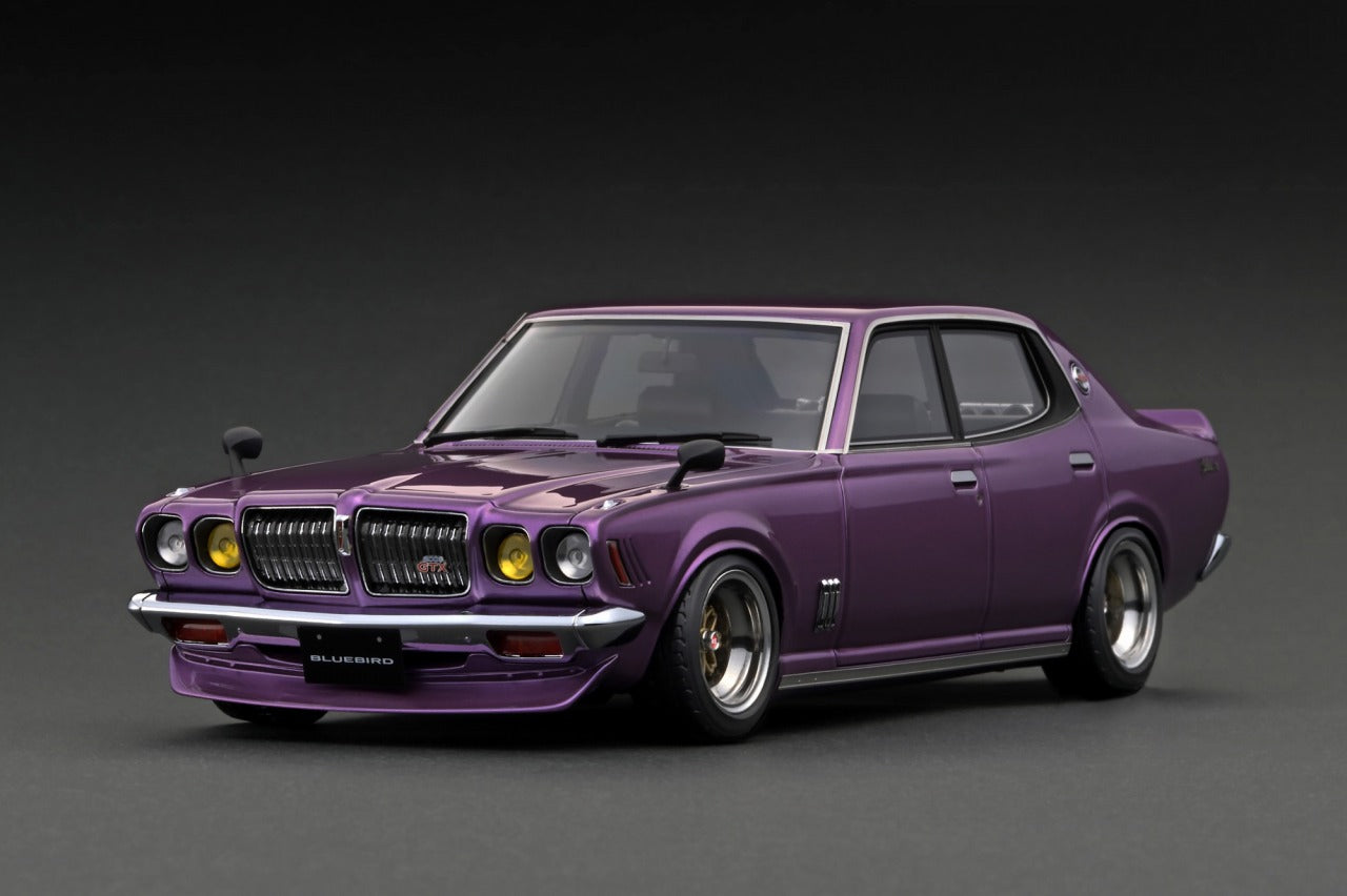 IG3171 Nissan Bluebird U 2000GTX (G610) Purple Metallic --- PREORDER (delivery in Apr-Jun 2024)