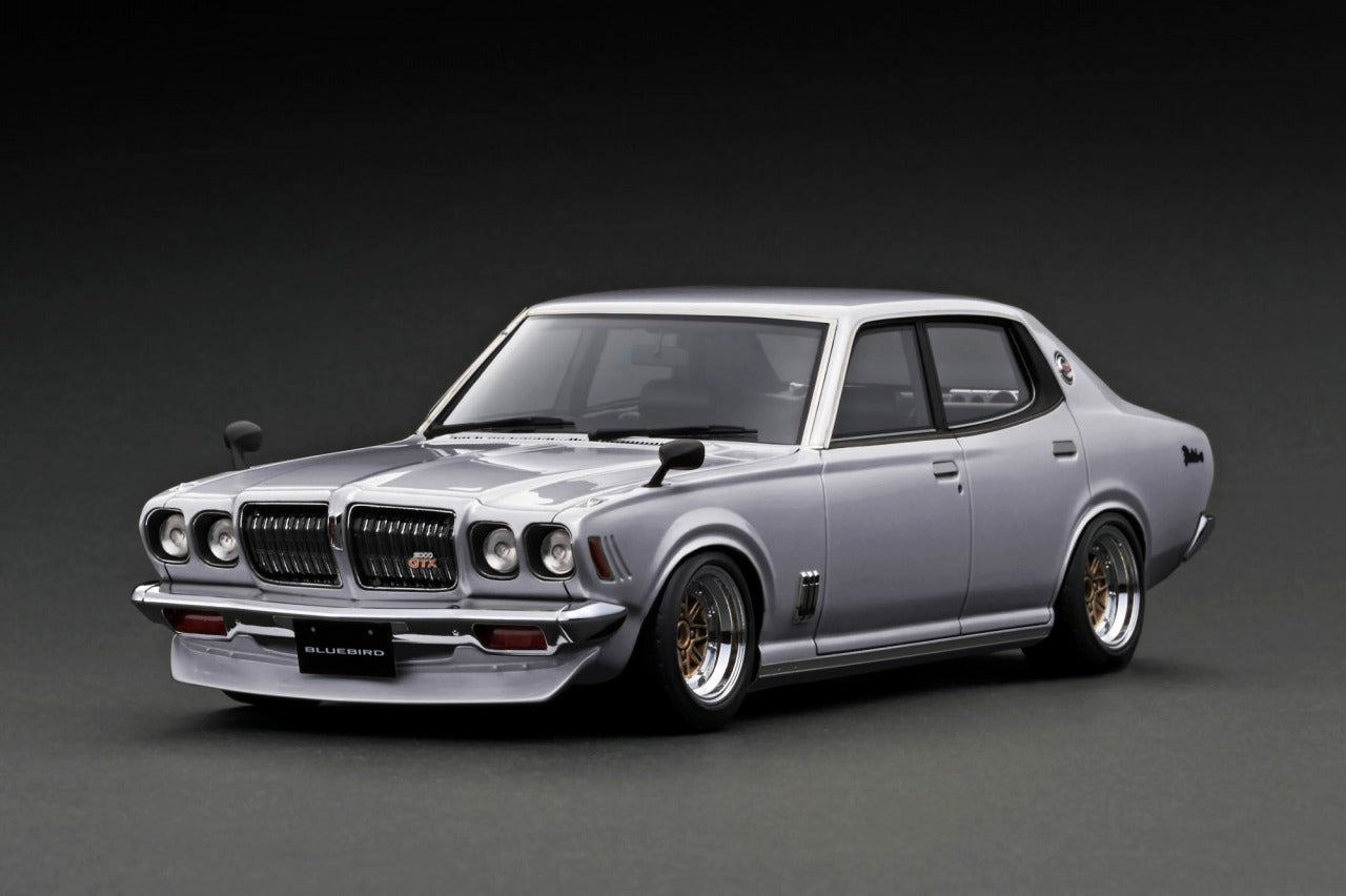 IG3172 Nissan Bluebird U 2000GTX (G610) Silver  --- PREORDER (delivery in Jan-Mar 2024)