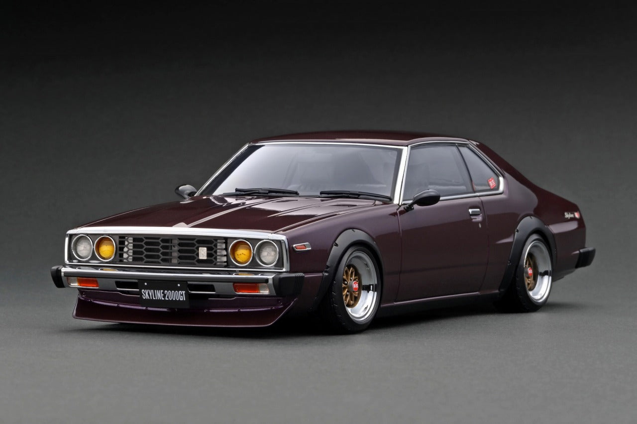 IG3232 Nissan Skyline 2000 GT-ES (C210)  Purple