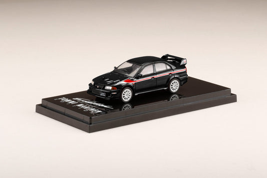 Hobby Japan  HJ641033CBK  MITSUBISHI LANCER GSR EVOLUTION 6 (T.M.E.)  Special Coloring Package (GF-CP9A) 2000 Pyrenees Black