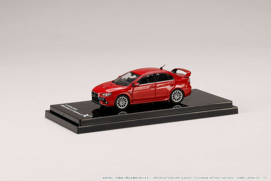 Hobby Japan HJ641053AR MITSUBISHI LANCER EVOLUTION 10 RED METALLIC