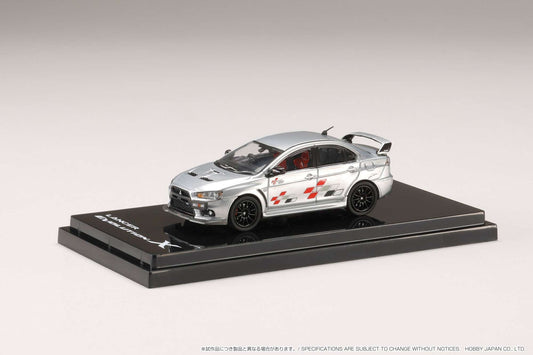 Hobby Japan HJ643053BS MITSUBISHI LANCER EVOLUTION 10 RALLIARTCOOL SILVER METALLIC